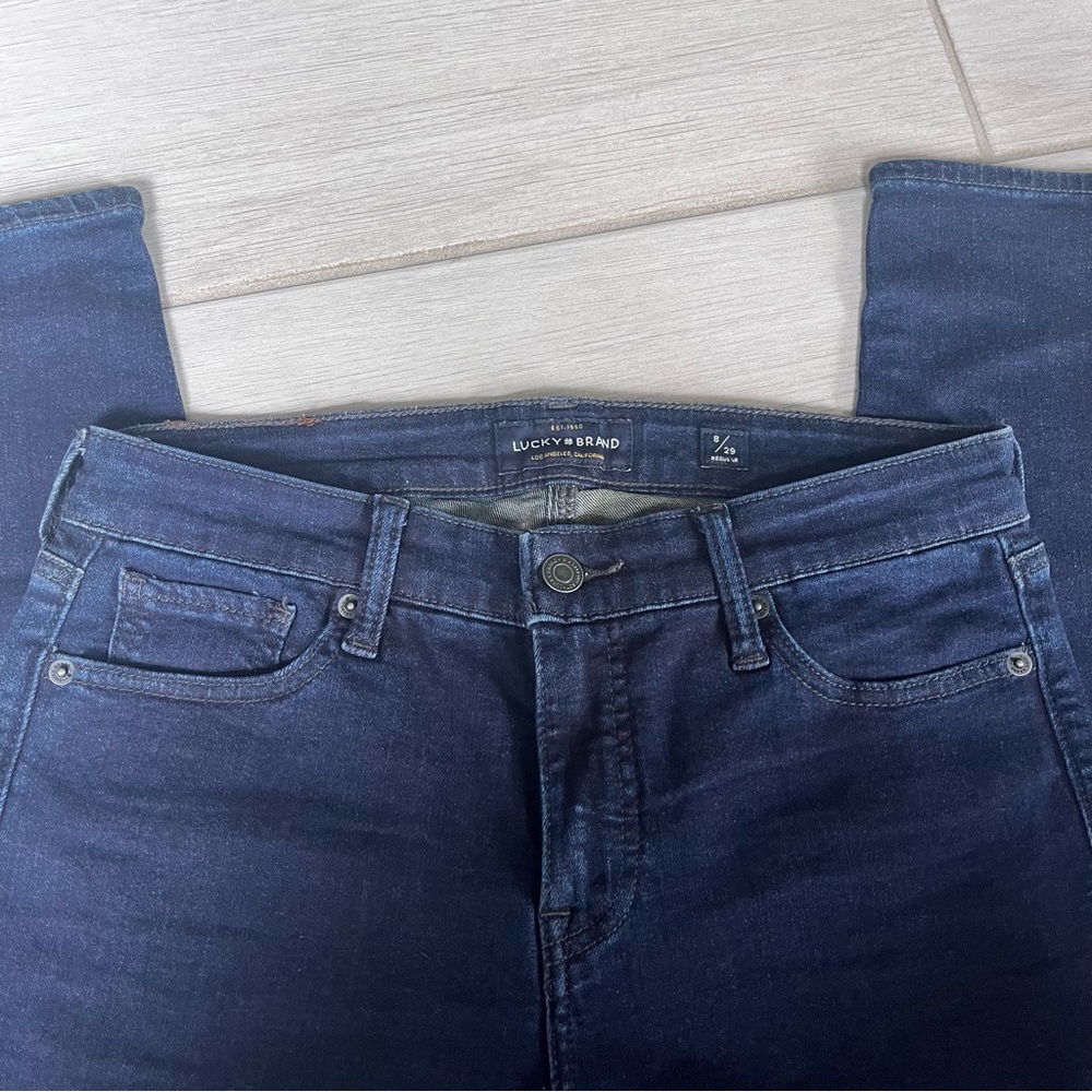 Lucky Brand Dark Washed Skinny Jeans